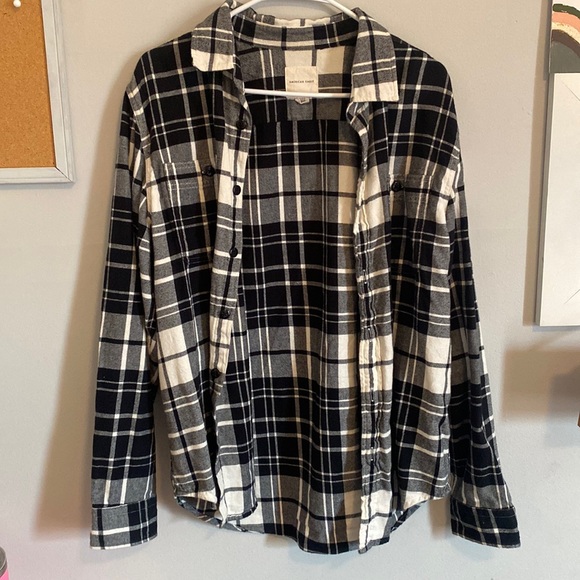 American Eagle Outfitters Tops - american eagle flannel